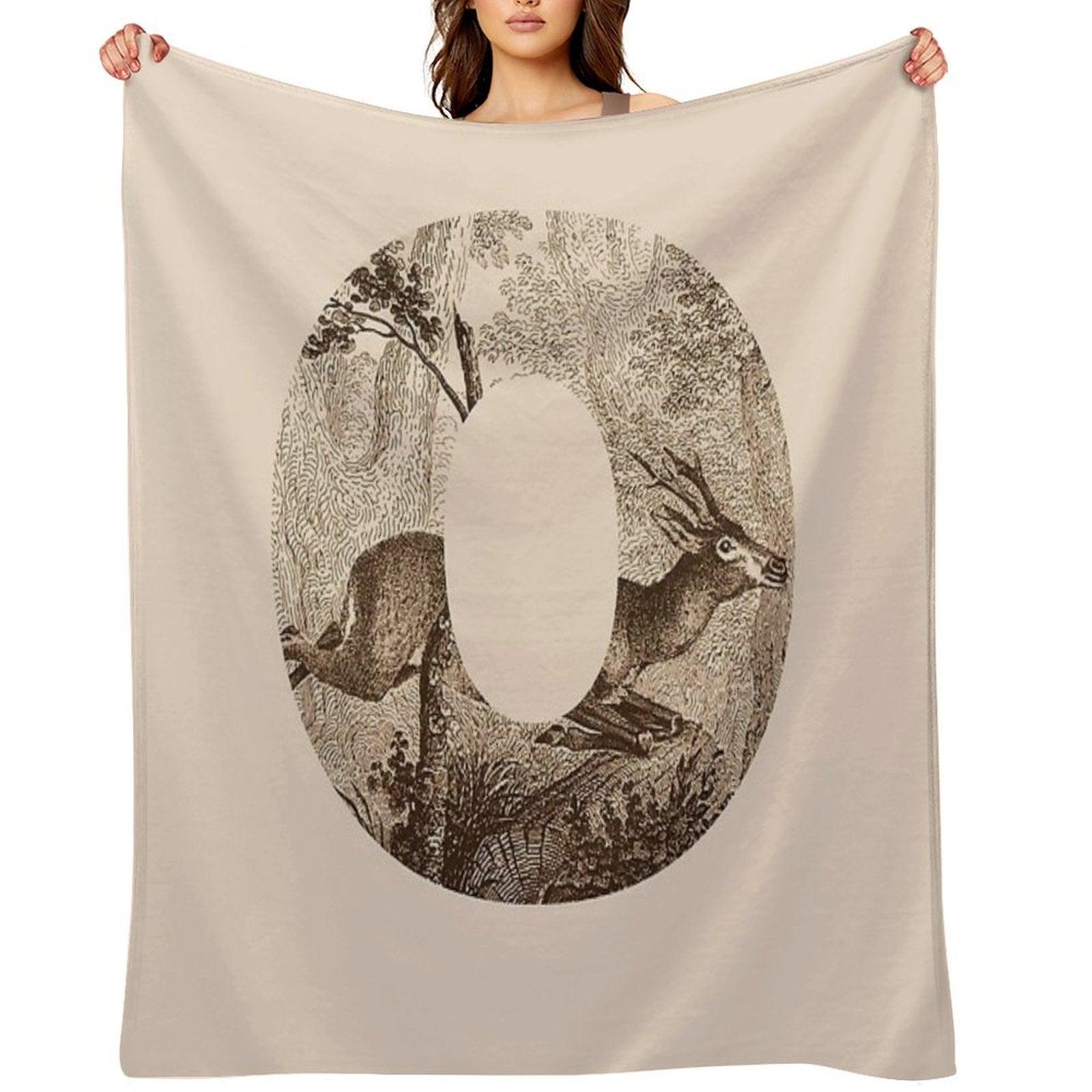 O Deer Throw Blanket