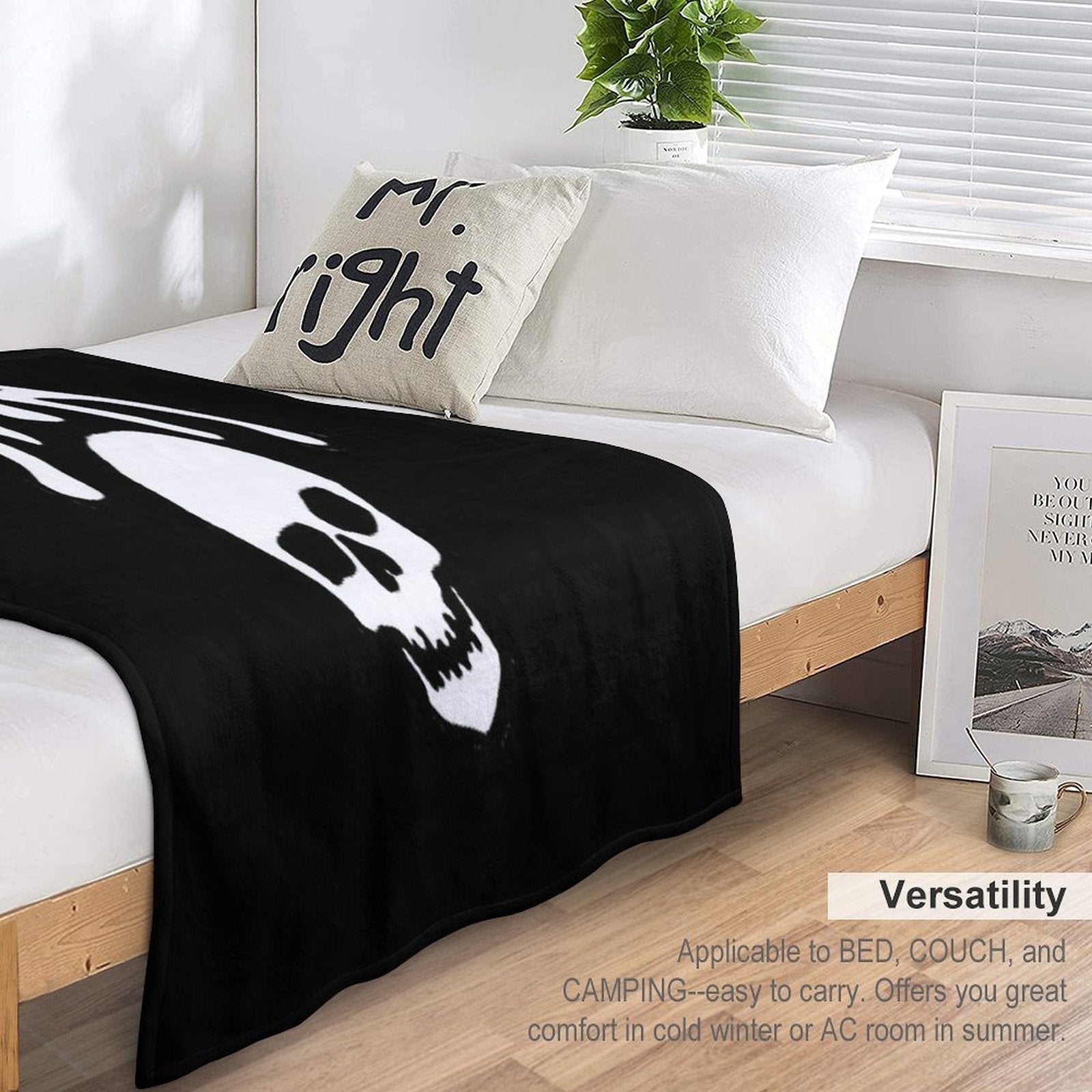 SESH BONES Premium Throw Blanket