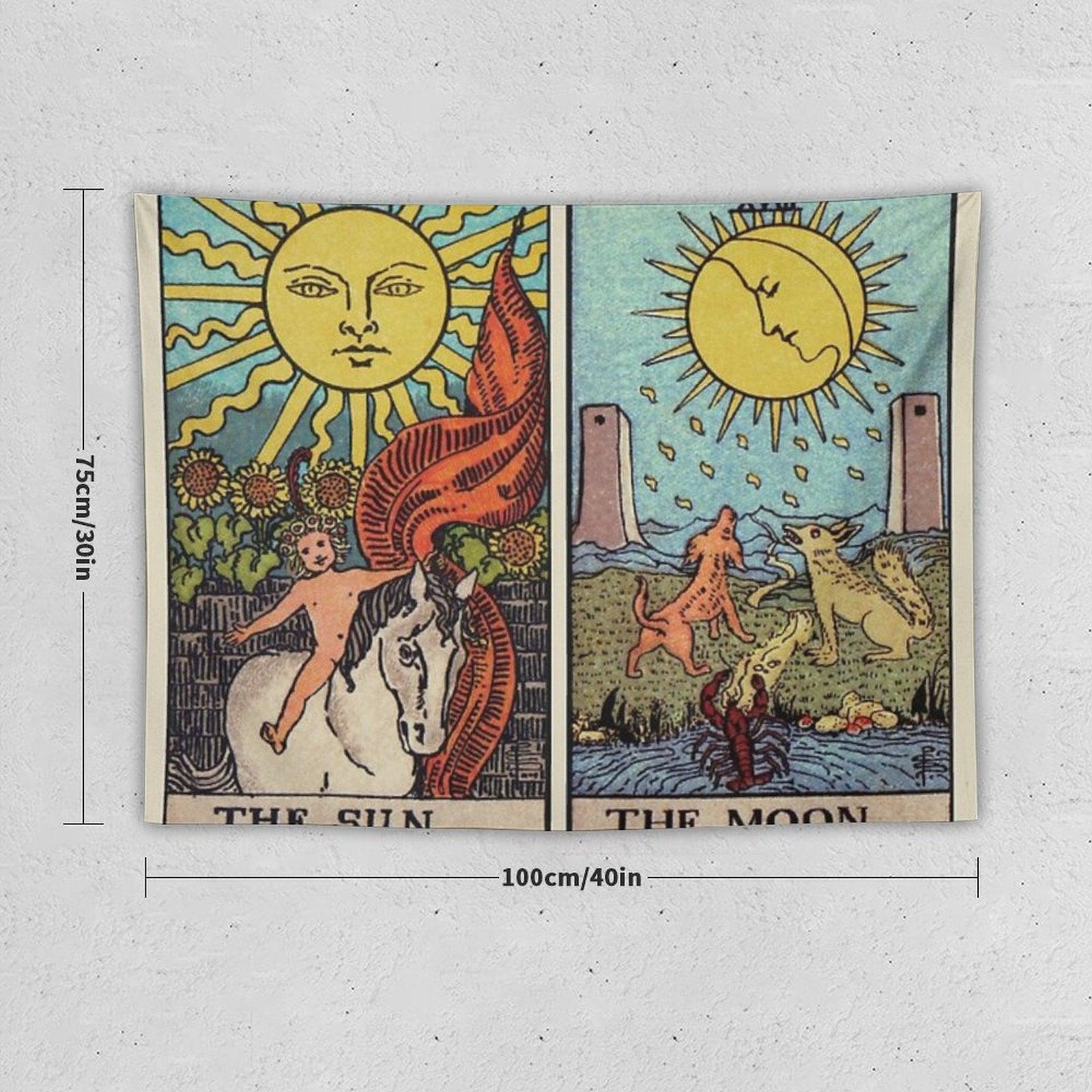 Moon & Sun Tarot  Colour Tapestry