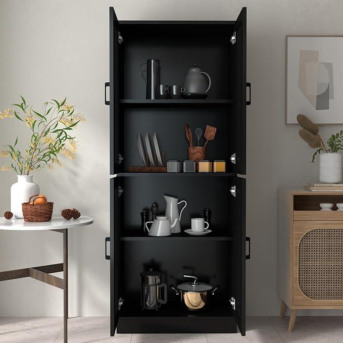 Black Kitchen Pantry, 71