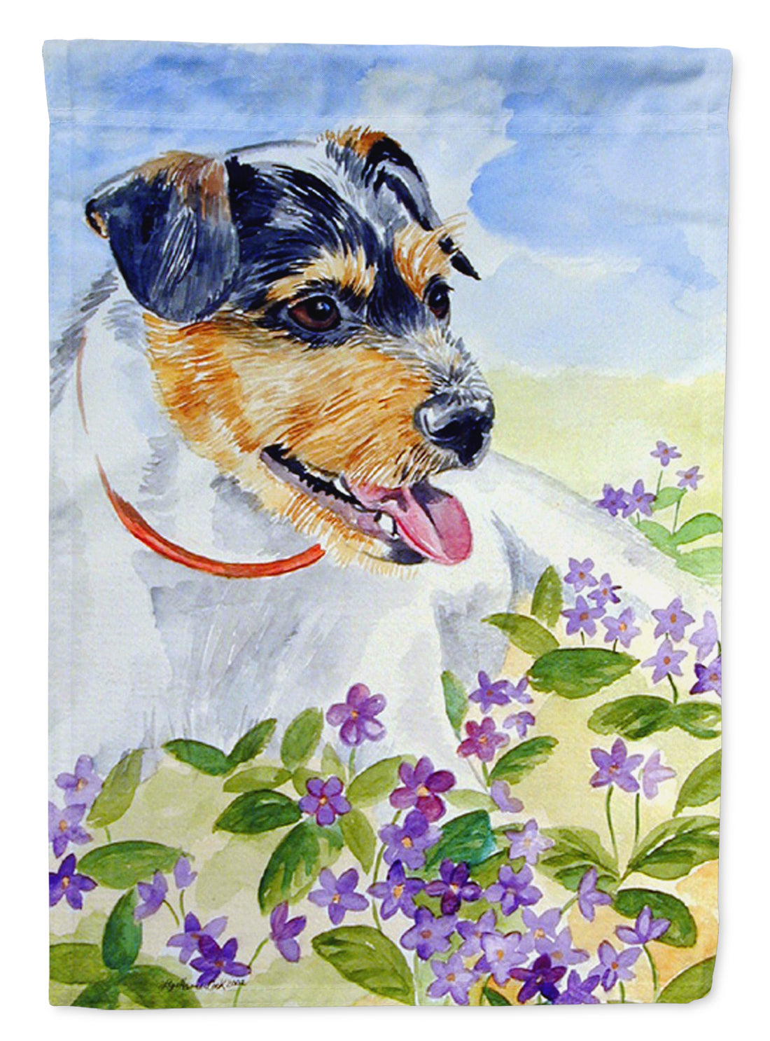 Jack Russell Terrier Garden Flag – Decorative Outdoor Yard Flag 7106GF - Gifts for You 'n Me