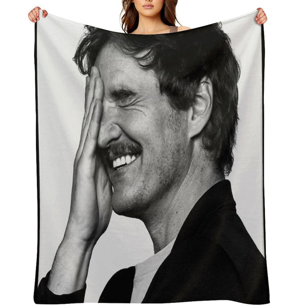 Pedro Pascal Anti-pilling Throw Blanket