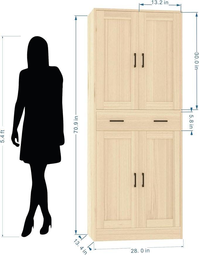 Oak Kitchen Pantry, 71