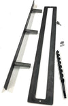 Floating Shelf Brackets - Sheppard Brackets - Easy Install - Heavy Duty (34 inch Build Kit)