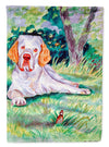Clumber Spaniel Garden Flag – Decorative Outdoor Yard Flag 7113GF