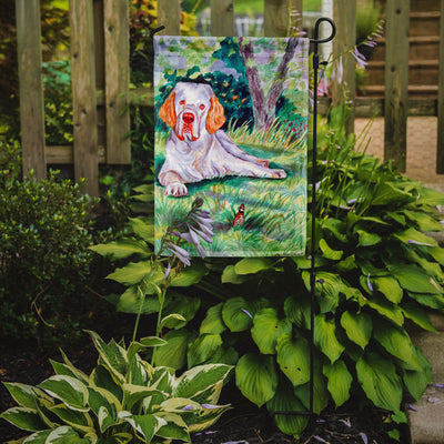 Clumber Spaniel Garden Flag – Decorative Outdoor Yard Flag 7113GF