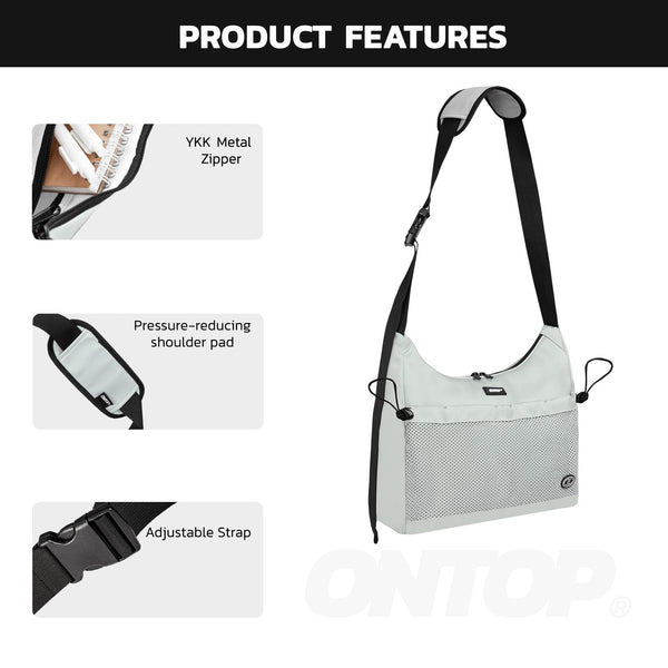 Statement Messenger Crossbody Bag