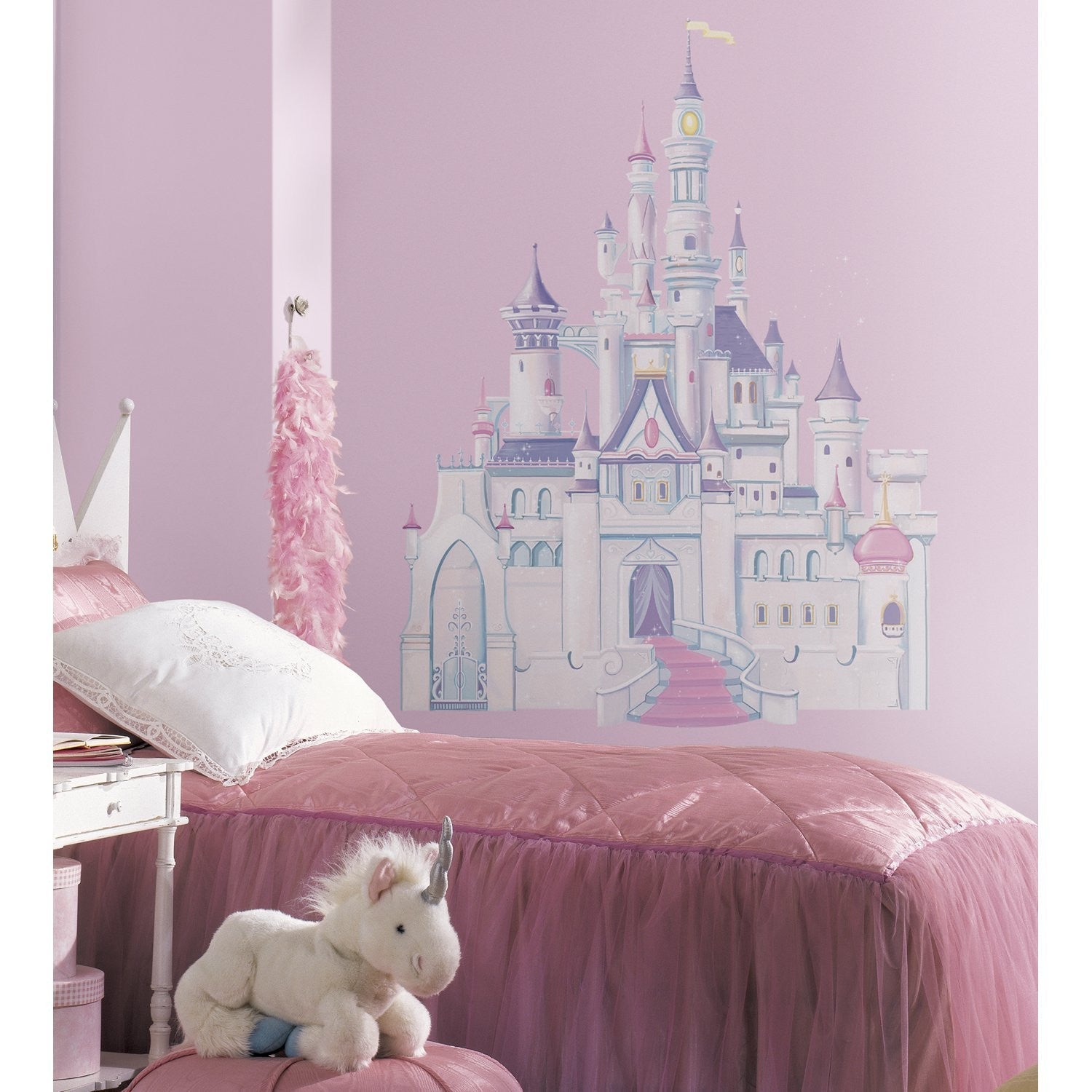 Disney Princess Castle with Glitter
