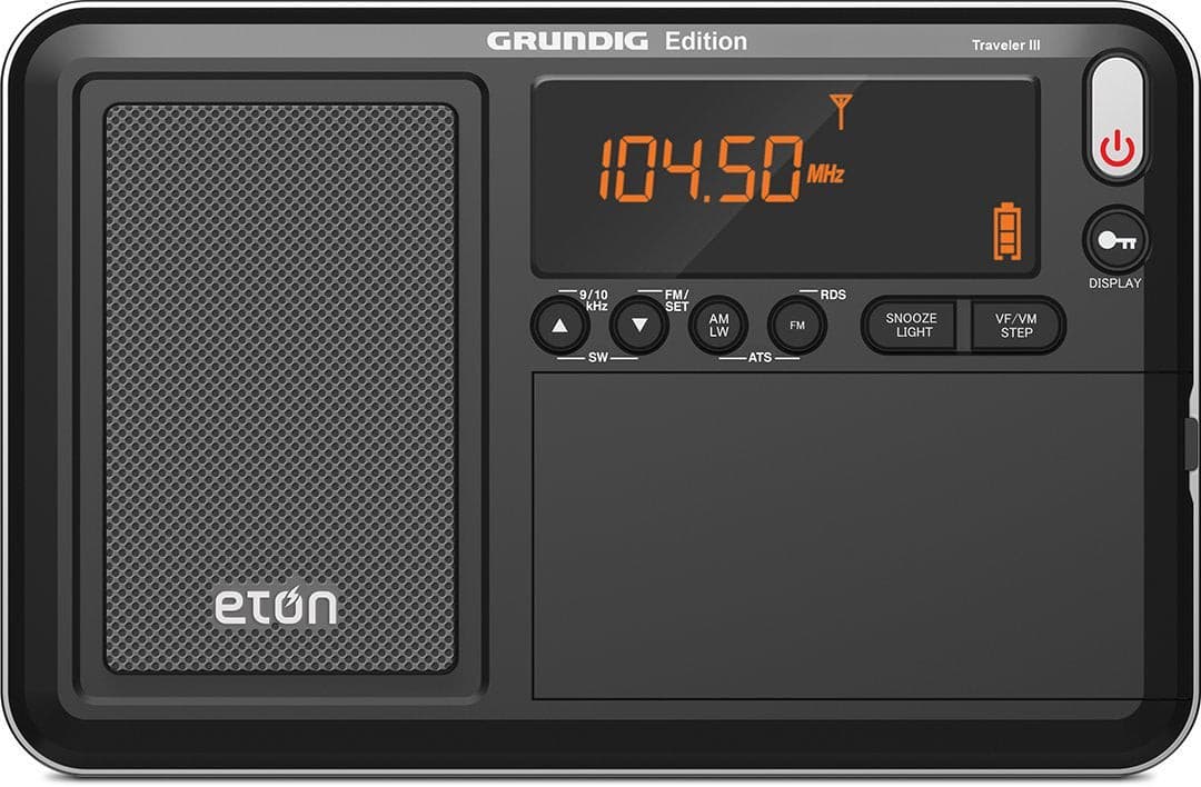 Eton Grundig NGWTIIIB Traveler III AM / FM / Longwave / Shortwave Radio