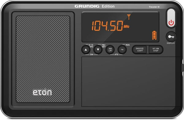 Eton Grundig NGWTIIIB Traveler III AM / FM / Longwave / Shortwave Radio - Gifts for You 'n Me
