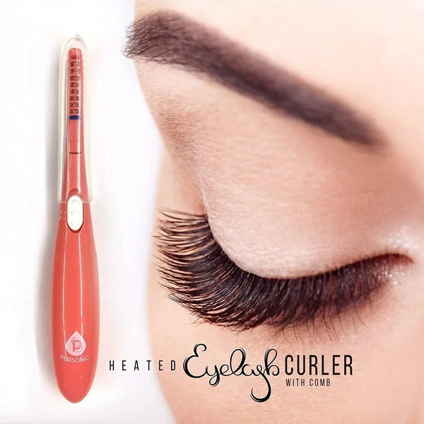 Heated Eyelash Curler With Comb, Provides Long Lasting Curl In Seconds - Gifts for You 'n Me