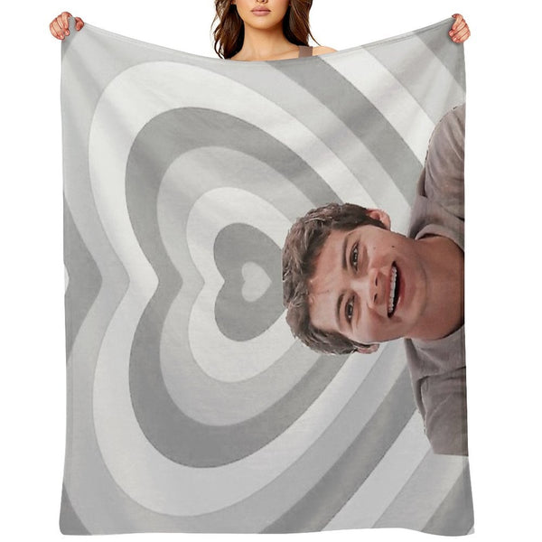Dylan O’brien Easy Care Throw Blanket