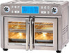 Emeril Lagasse Dual Zone 360 Air Fryer Oven Combo with French Door, 25 QT Extra Large, Cook Two Foods in Different Ways, Up to 60% Faster from Frozen to Finish