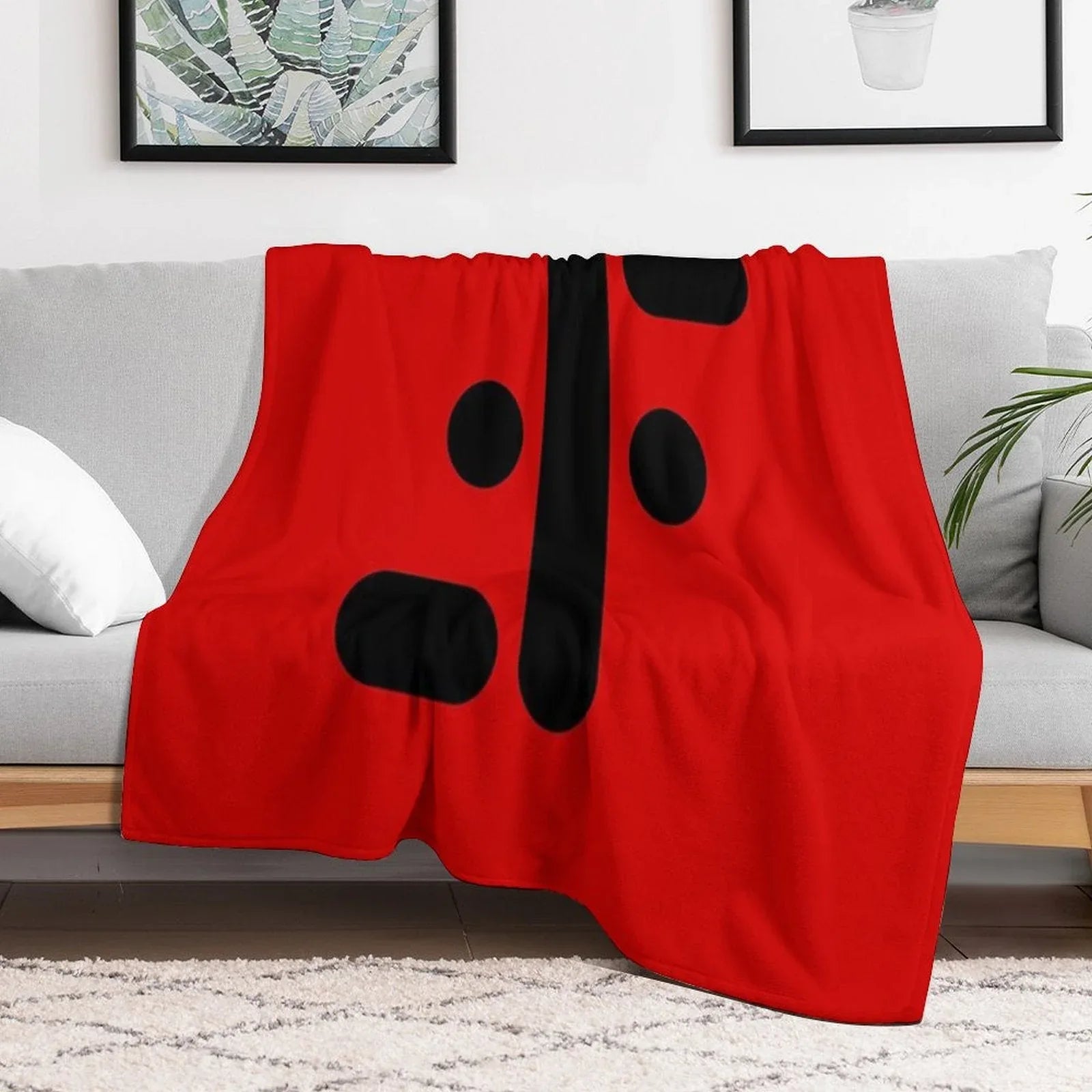 V The Visitors Insignia Throw Blanket