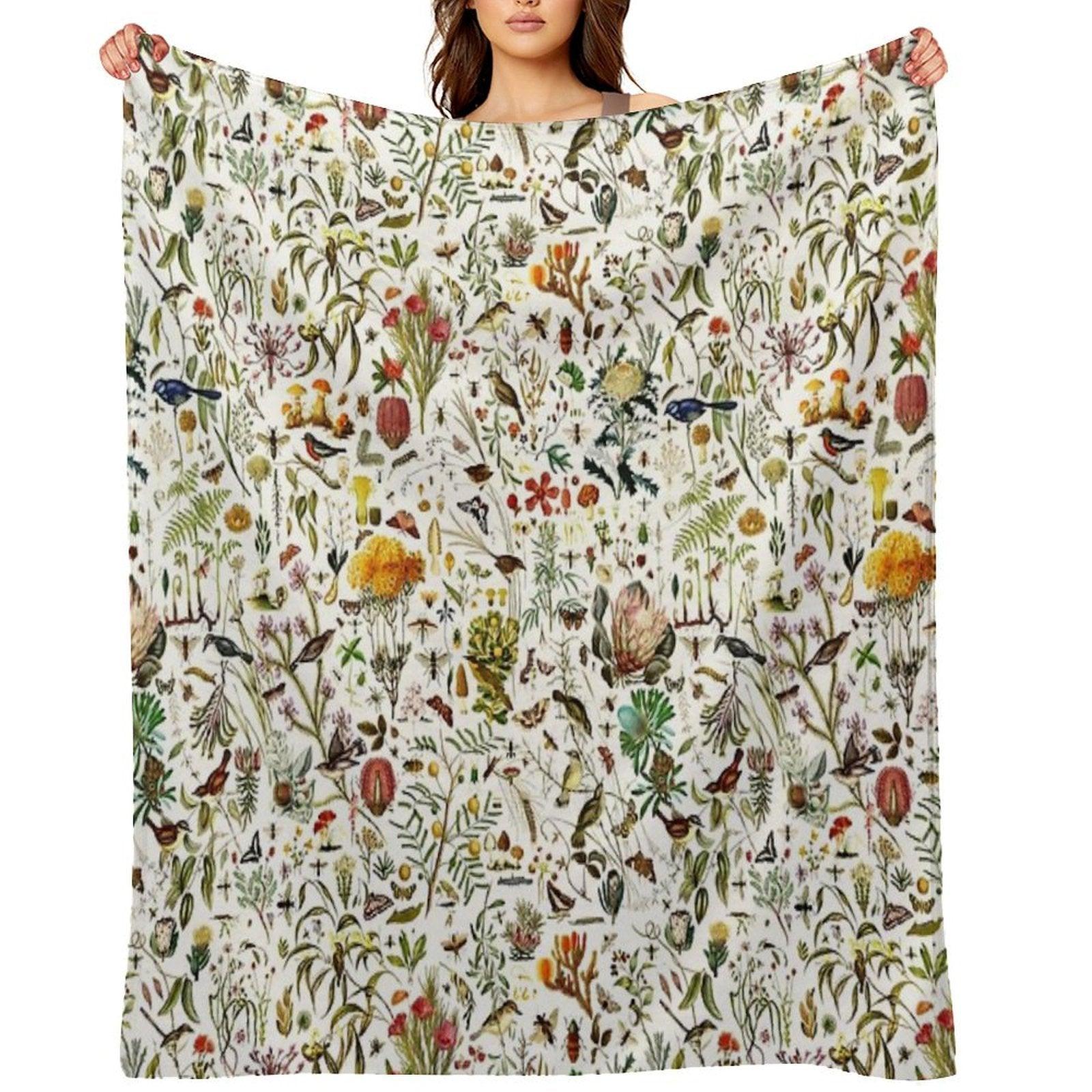 Biology Australia. Throw Blanket