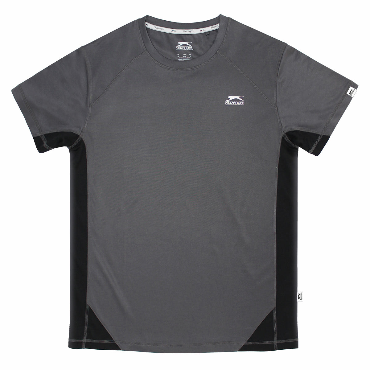 Slazenger men's you got served poly crewneck tee