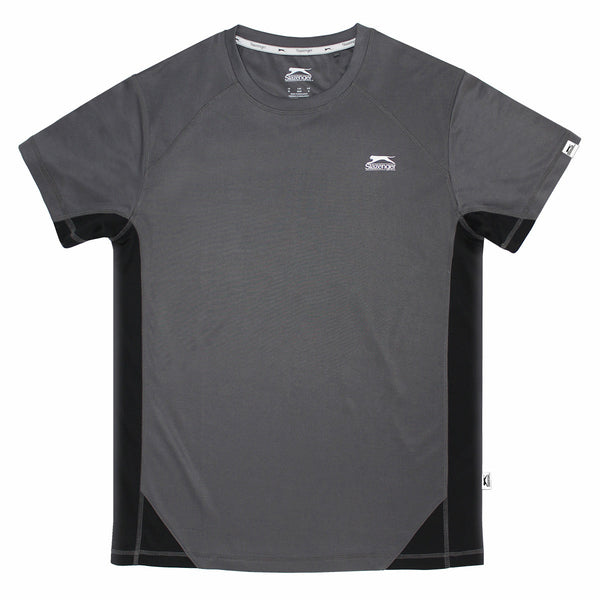 Slazenger men's you got served poly crewneck tee