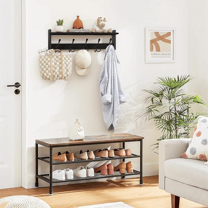 Homode Coat Rack with Shelf, 24
