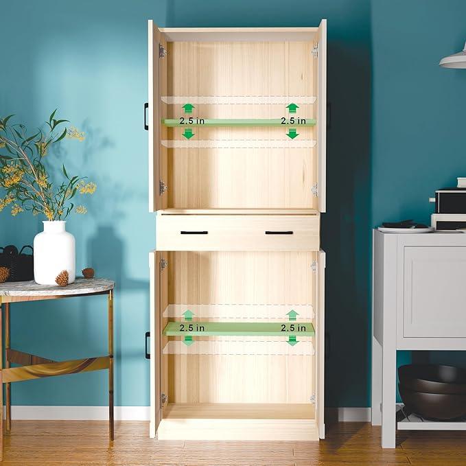 Oak Kitchen Pantry, 71