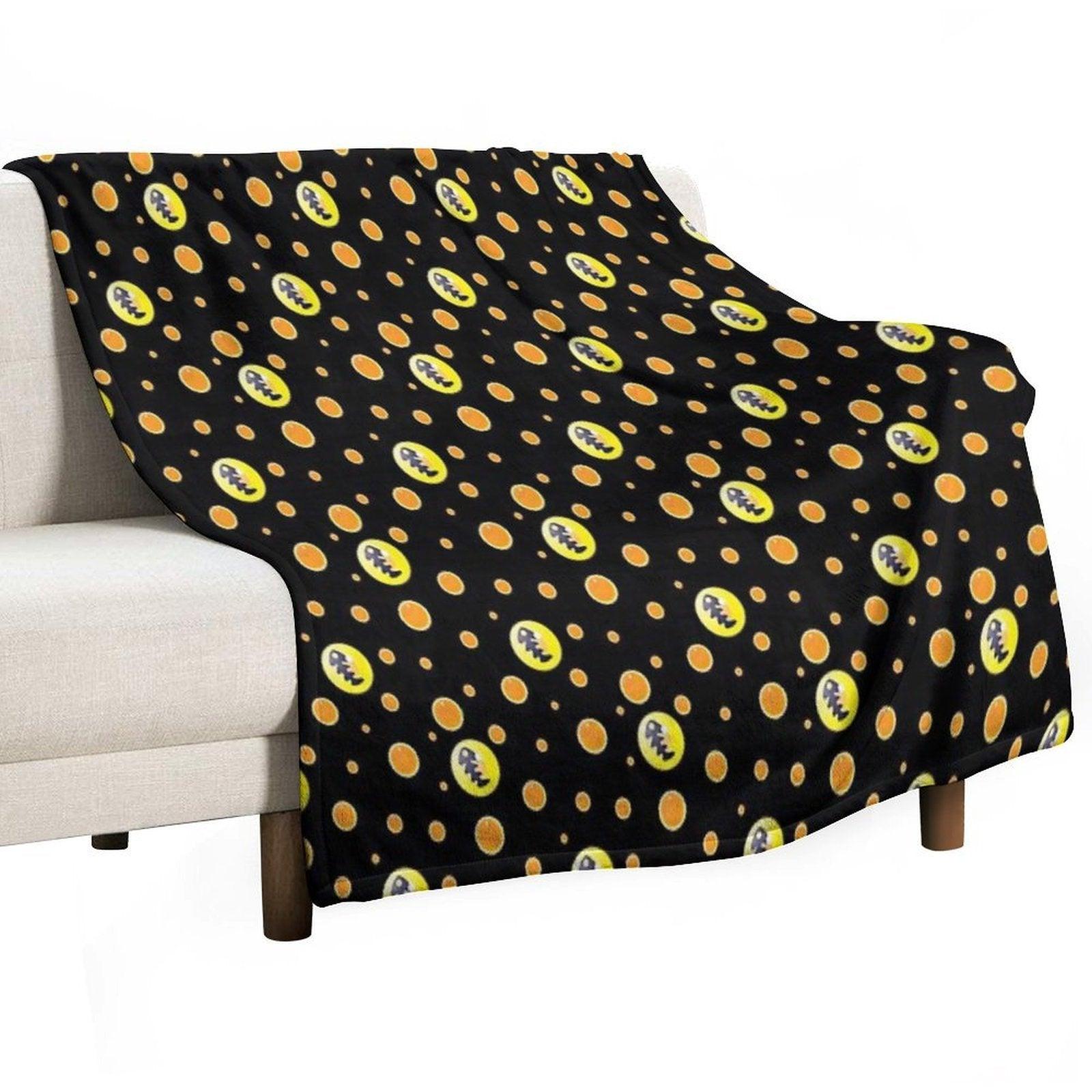 Salmon Egg Throw Blanket