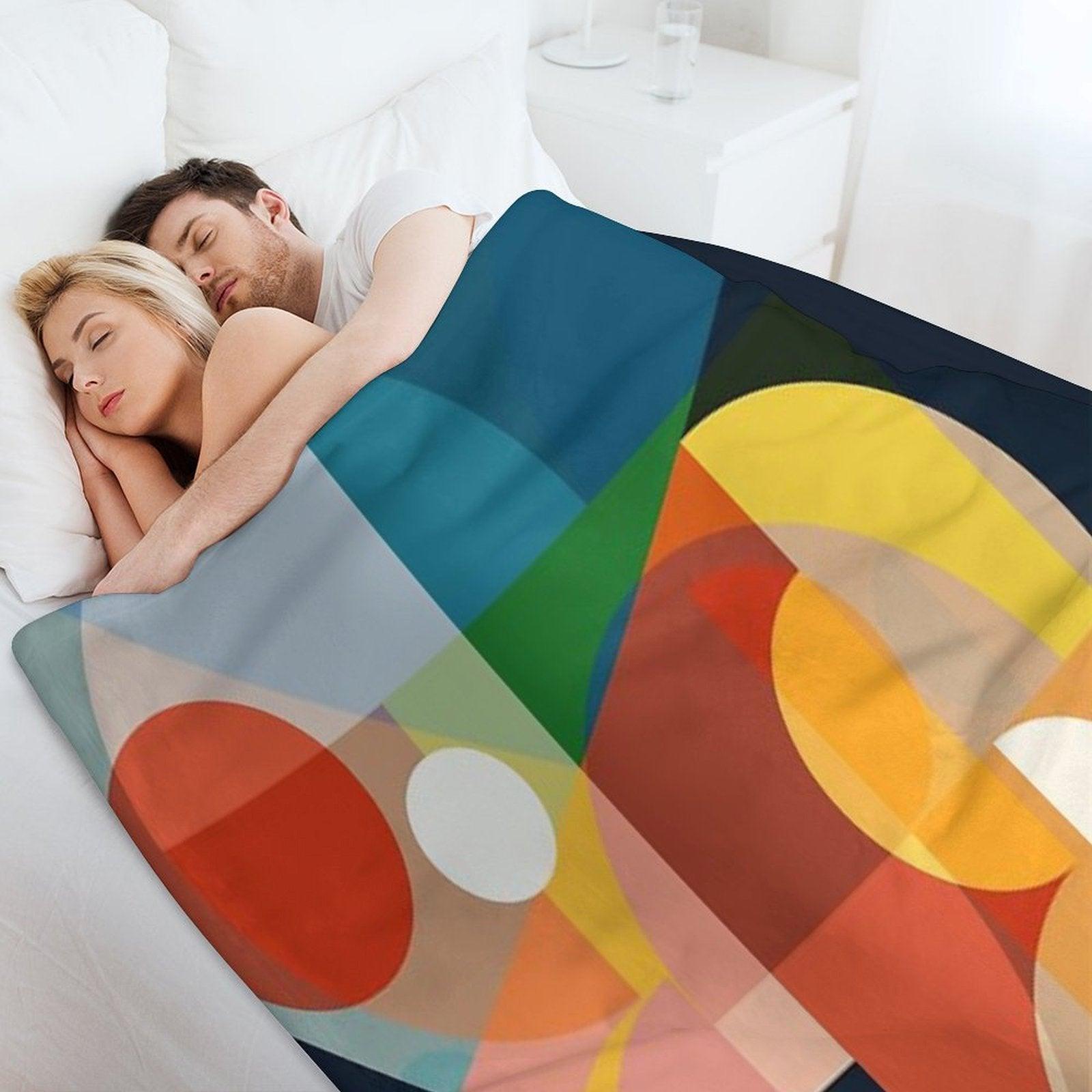 Mid Century Design 4 Throw Blanket
