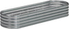9x3x1.3 Oval Galvanized Raised Garden Bed,Outdoor Planter Box Metal Patio Kit Planting Bed for Vegetables Flowers and Succulents