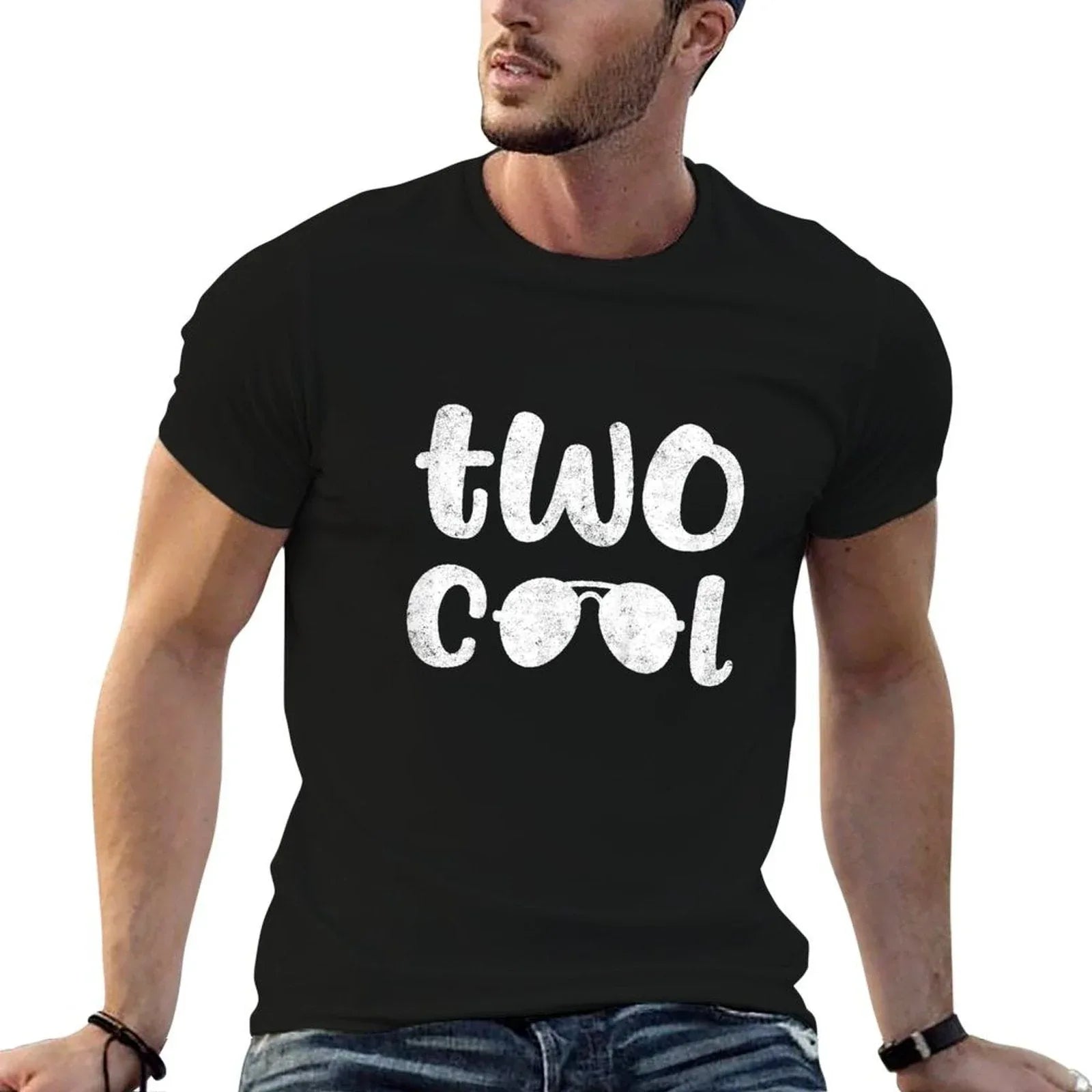 Two Cool 2nd Birthday Gift 2 Year Old Boy Second Bday T-Shirt