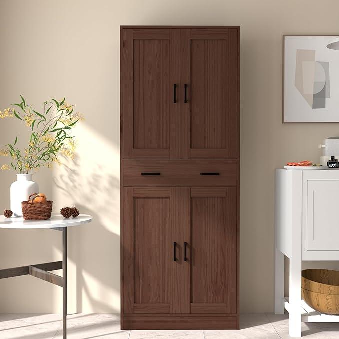 Brown Kitchen Pantry, 71