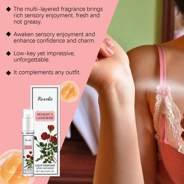 No Man's Land Rose Perfume Spray Fresh Fragrance Fragrance Charm Lasting Fragrance Light Elegant Perfume Spray