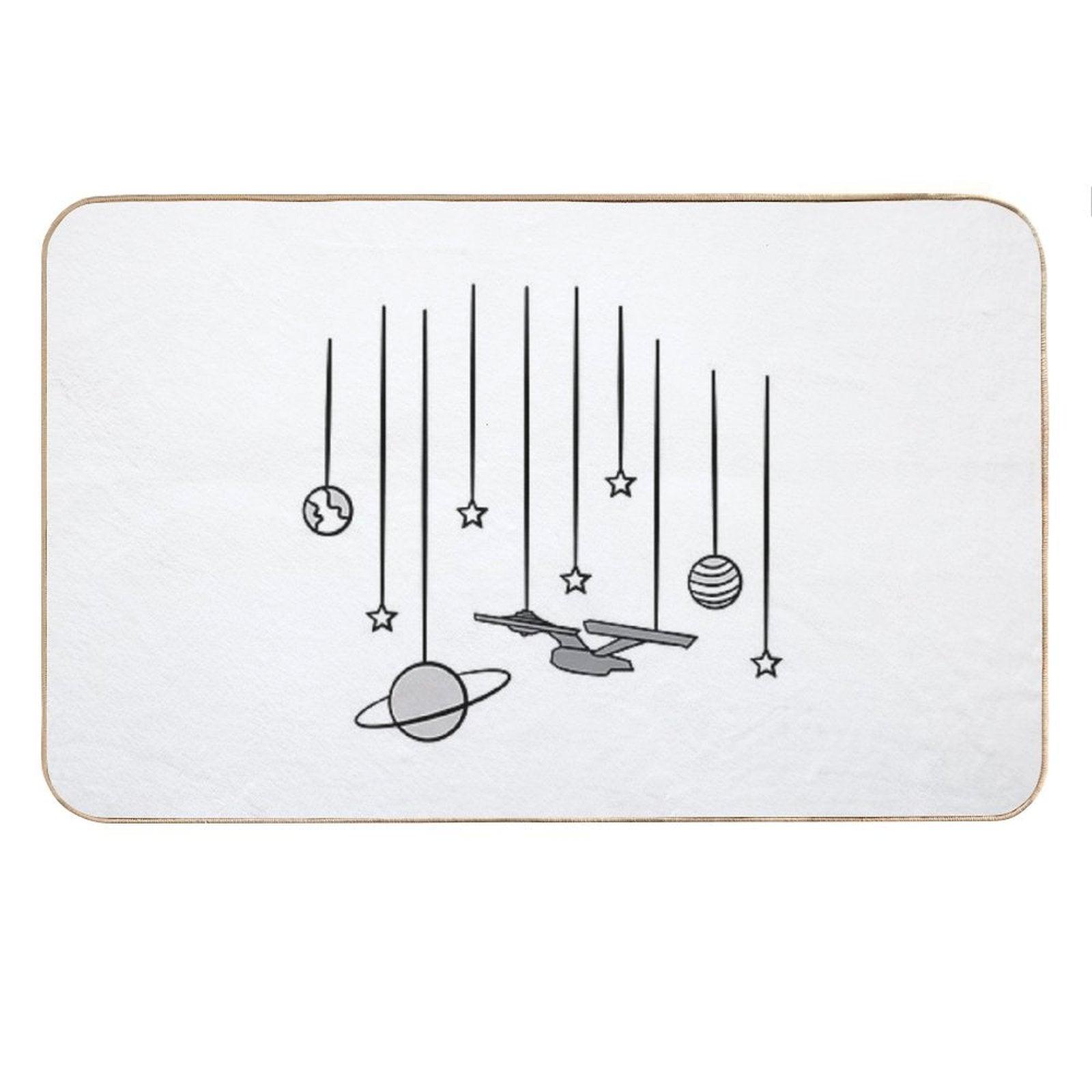 Star Trek USS Enterprise Bath Mat