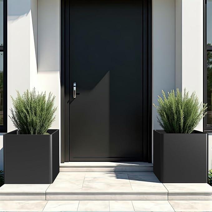 Large Metal Square Planter 20