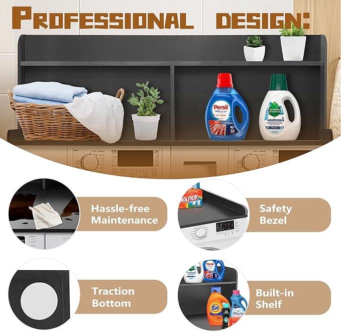 Royxen 2-Tier Washer Dryer Countertop,19.5