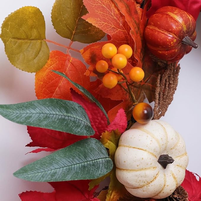 Fall Wreaths for Front Door, DECSPAS 21