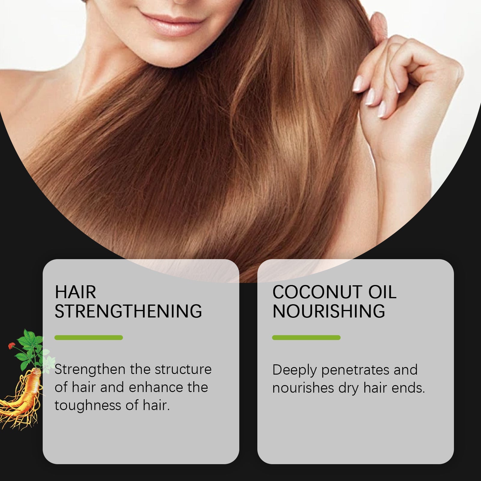 Nourishing Repair Hair Mask Moisturizes, Nourishes And Gently Improves Dry And Irritated Hair