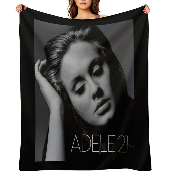 ALBUMS  ADELESINGERS  03 POSTER Machine-washable Throw Blanket