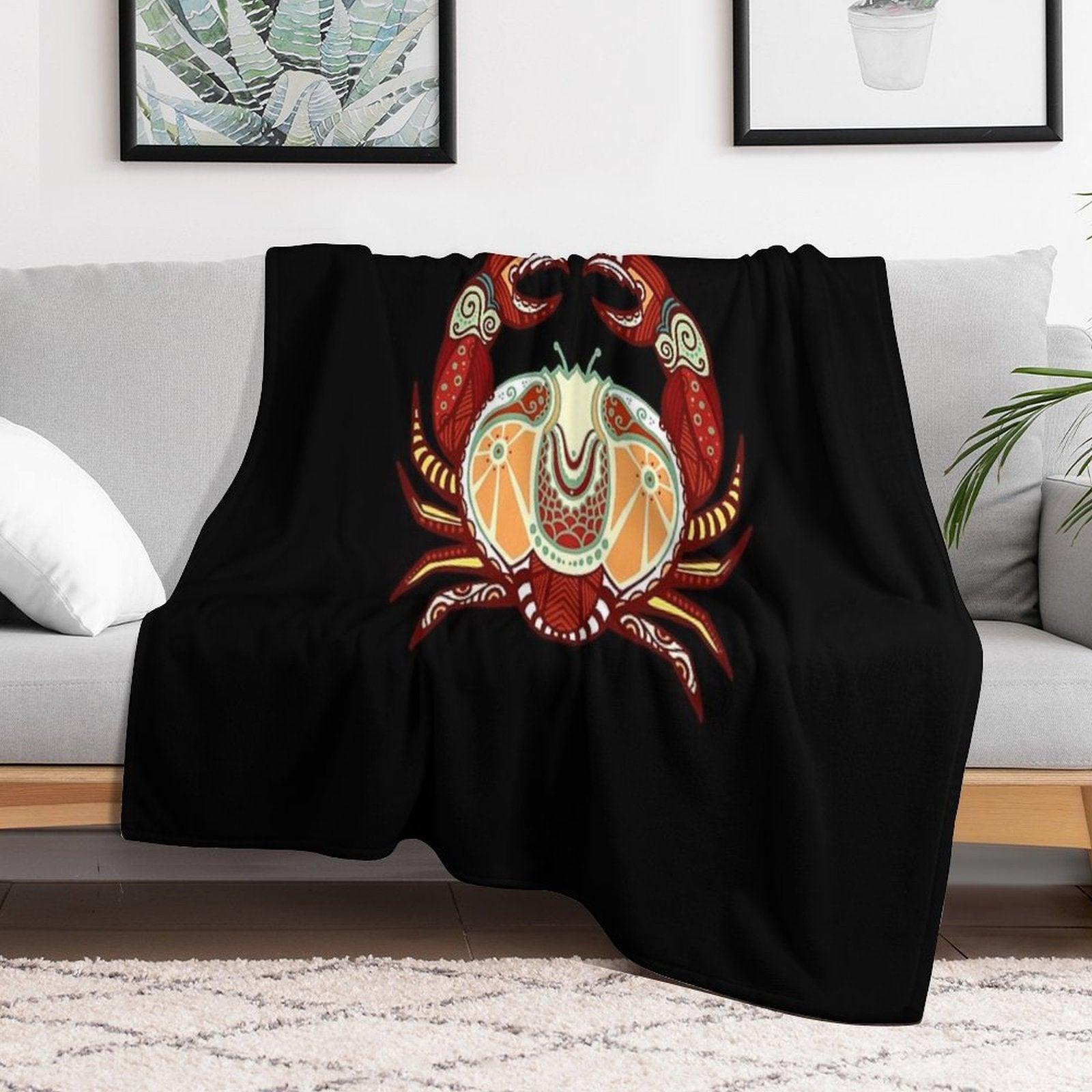 Cancer Throw Blanket