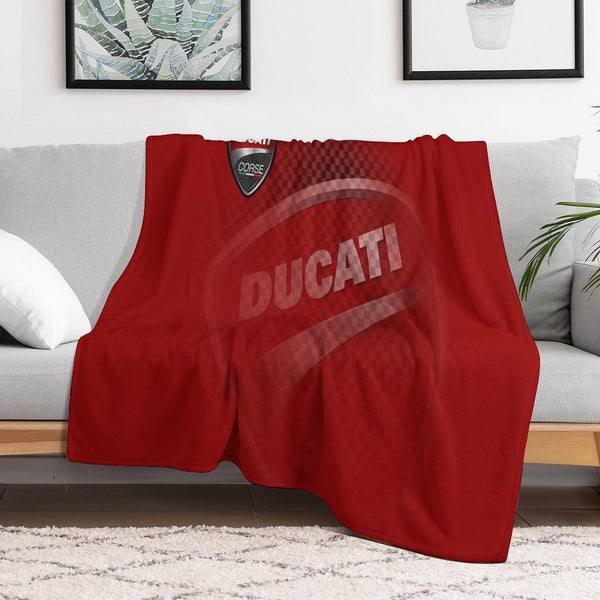 Ducati Design Concept Velvety-soft Throw Blanket