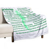 Psych Plush Throw Blanket