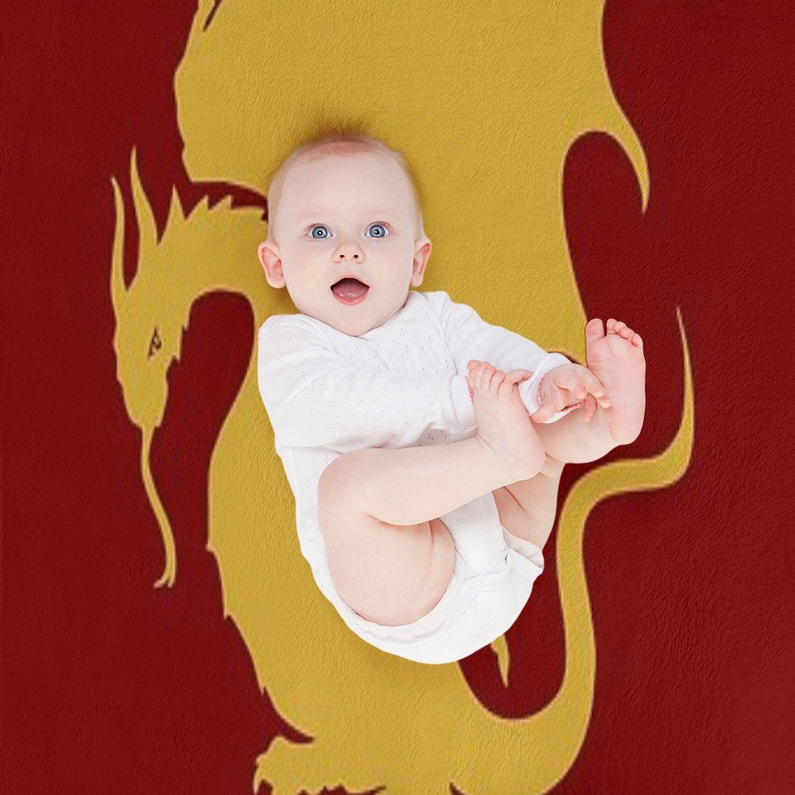 Arthur's Dragon Throw Blanket