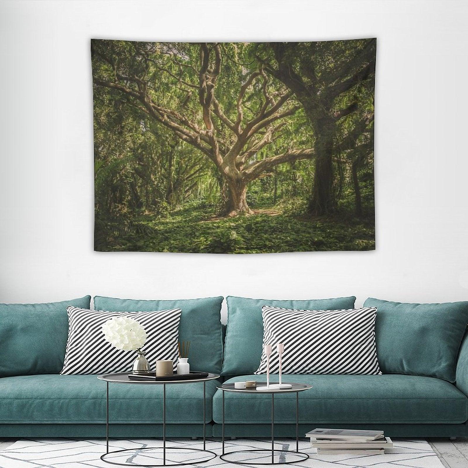 Green Tree Tapestry