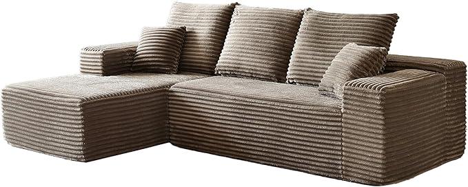 HYJT-H&K Modular Sectional Sofa Cloud Couch, 107
