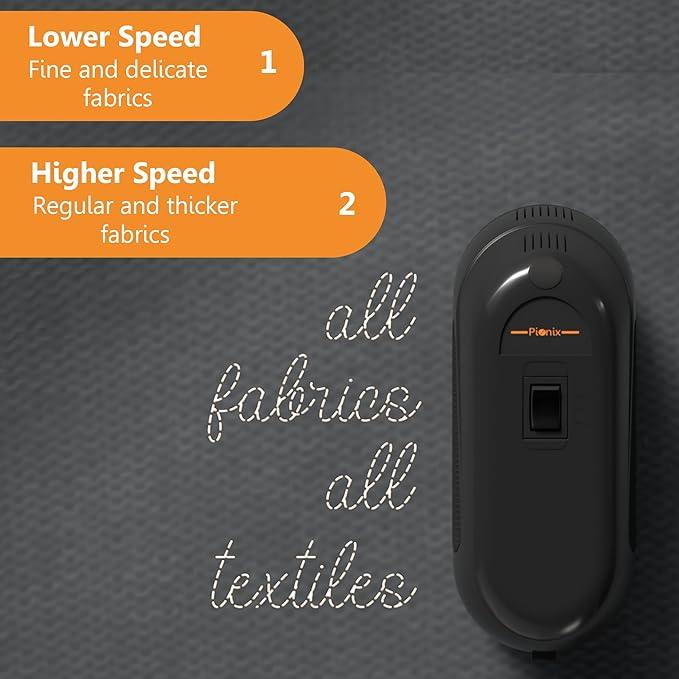 Pionix Extra Power Fabric Shaver - 35W Electric Lint Remover for Clothes/Upholstery/Furniture/Couch - Speed of 12000 RPM - Heavy Duty Sweater Shavers to Remove Pilling - Large Fuzz Remover
