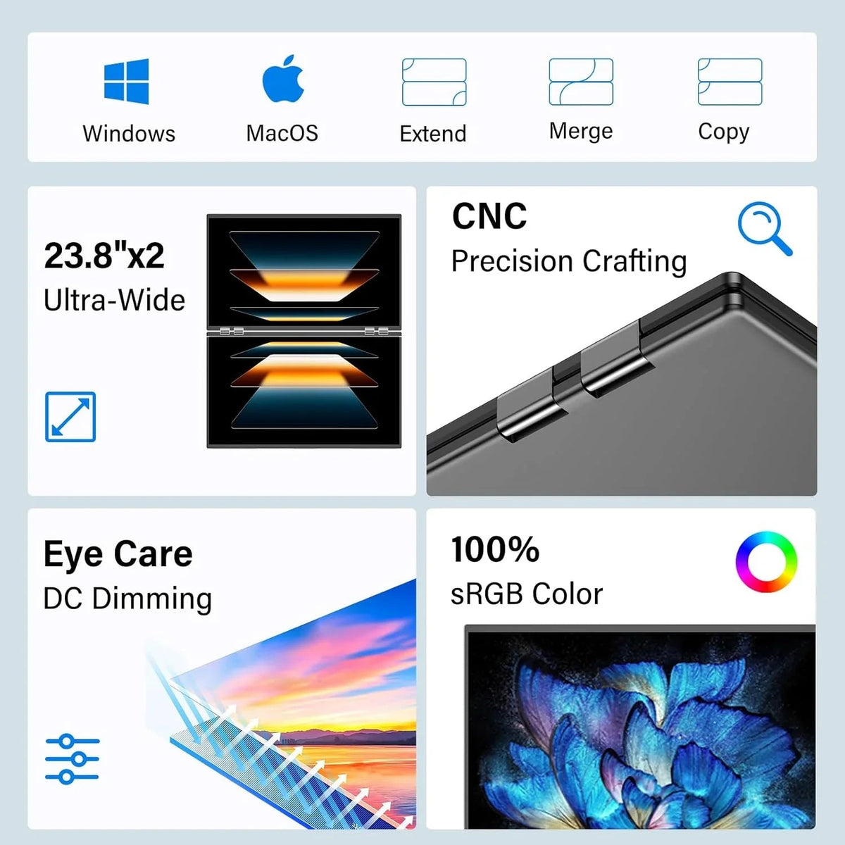 InnoView Foldable 23.8