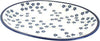 Blue Rose Polish Pottery Willow Large Serving Platter