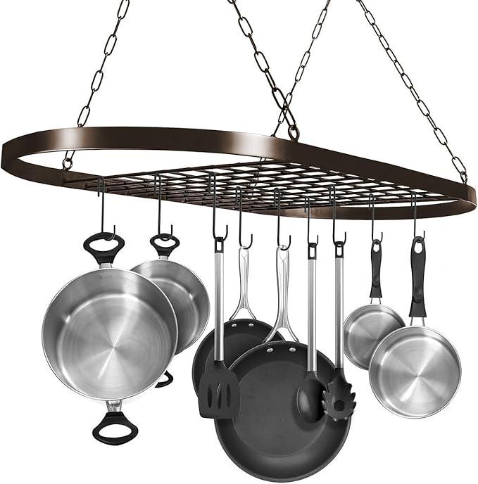 Sorbus Pot and Pan Rack for Ceiling 31