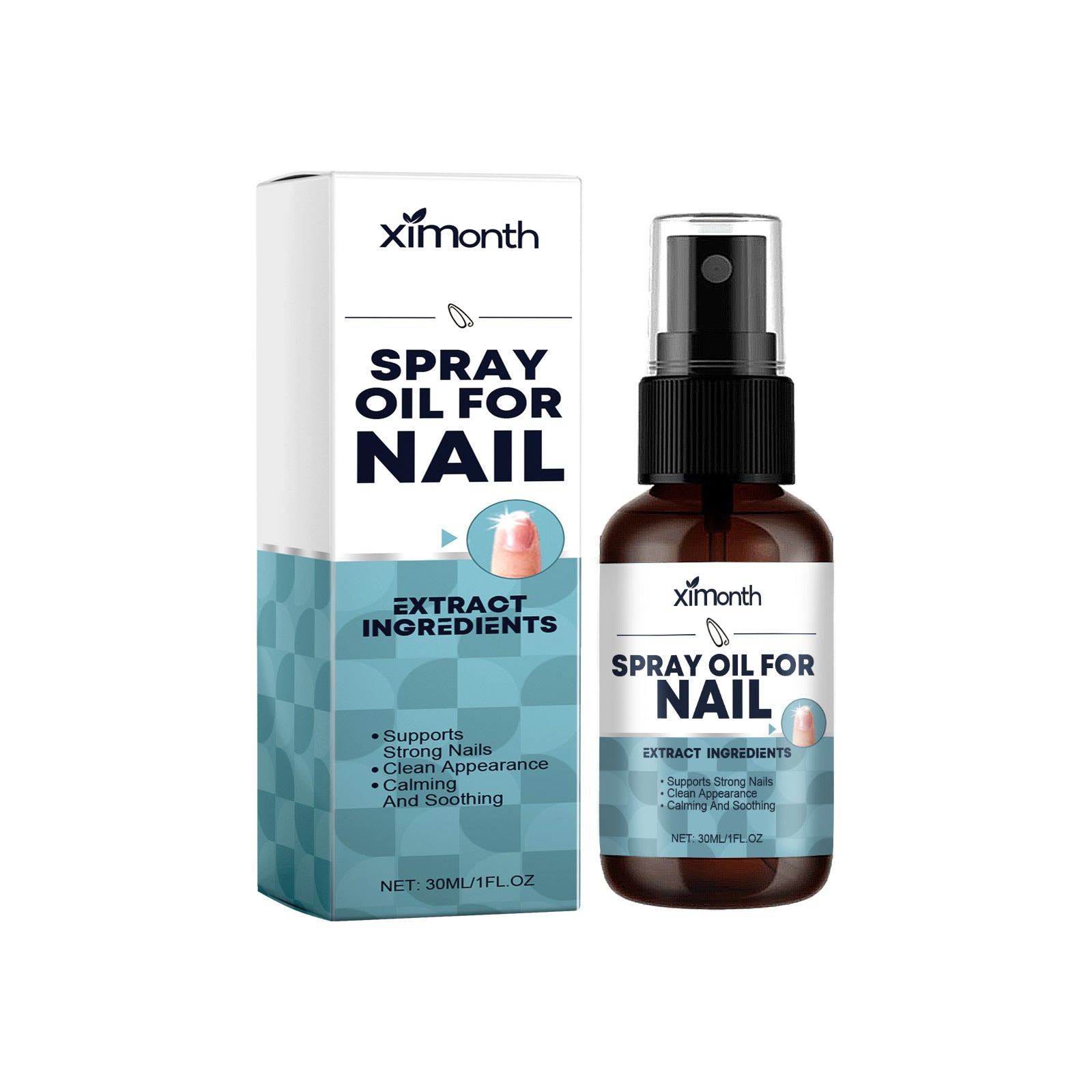 Nail Care Spray, To Reduce Brittle Nails By Layering Nail Strengthening Moisturizing Nutrient Solution