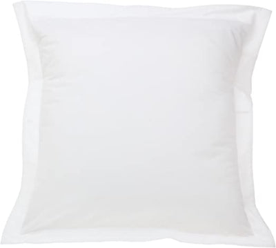 600 Thread Count Hemstitch Euro Pillow Sham Pair