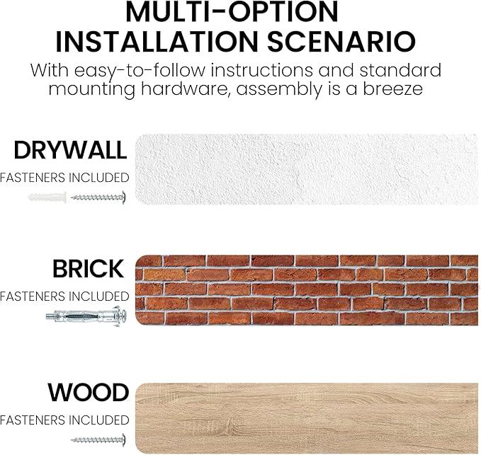 Floating Shelves for Wall, 36