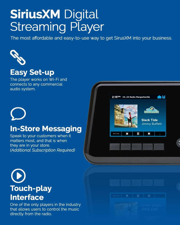 SiriusXM Music Internet Radio for Business - Gifts for You 'n Me