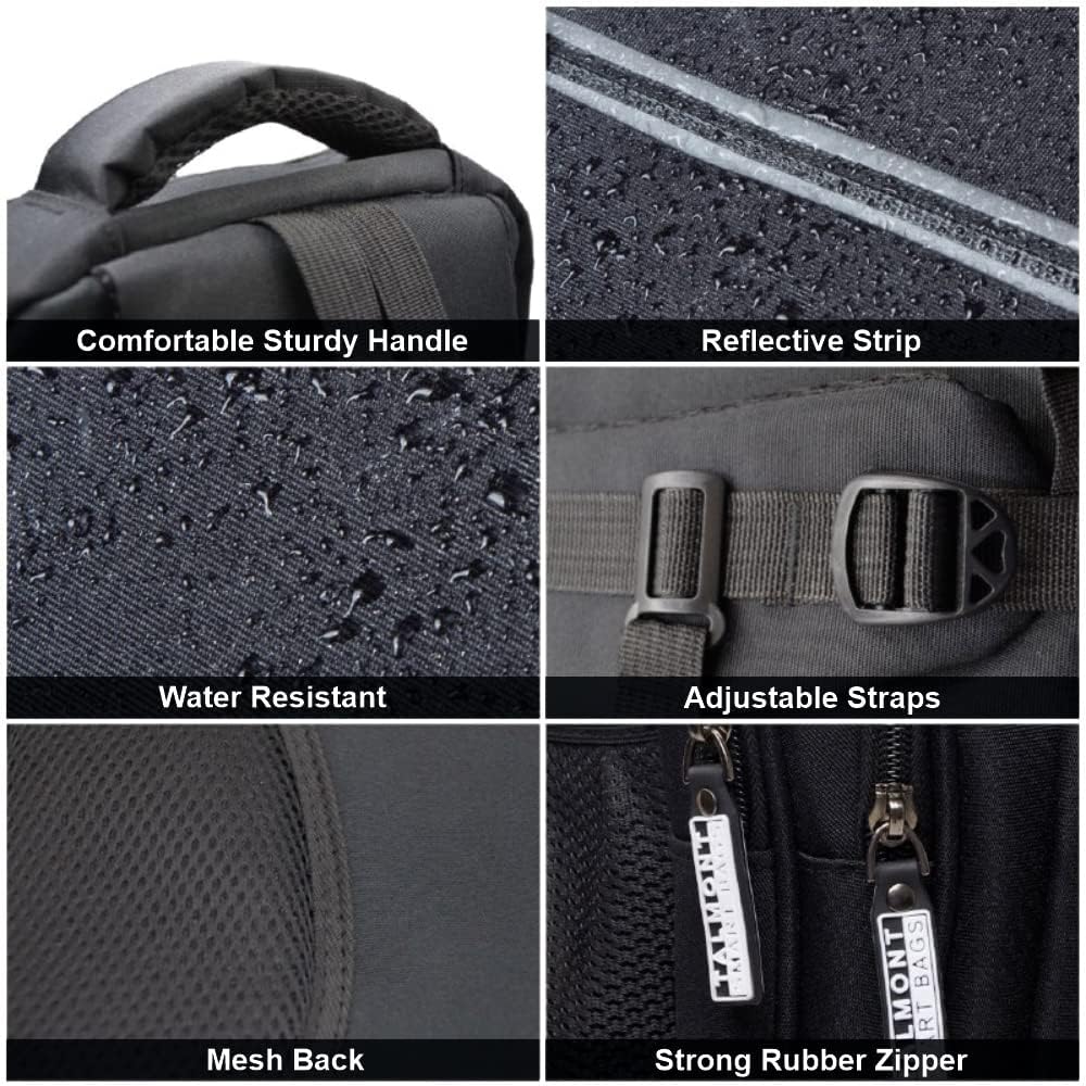 Talmont Extra Large Laptop Backpack – Travel Carry-On, Fits 17